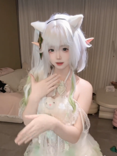 Cos: Nahida | Genshin Impact ✓  ContentCreator: youyouqiu #cute #cutebaby #cosplay #nahida #genshinimpact #trending #dance #fyp