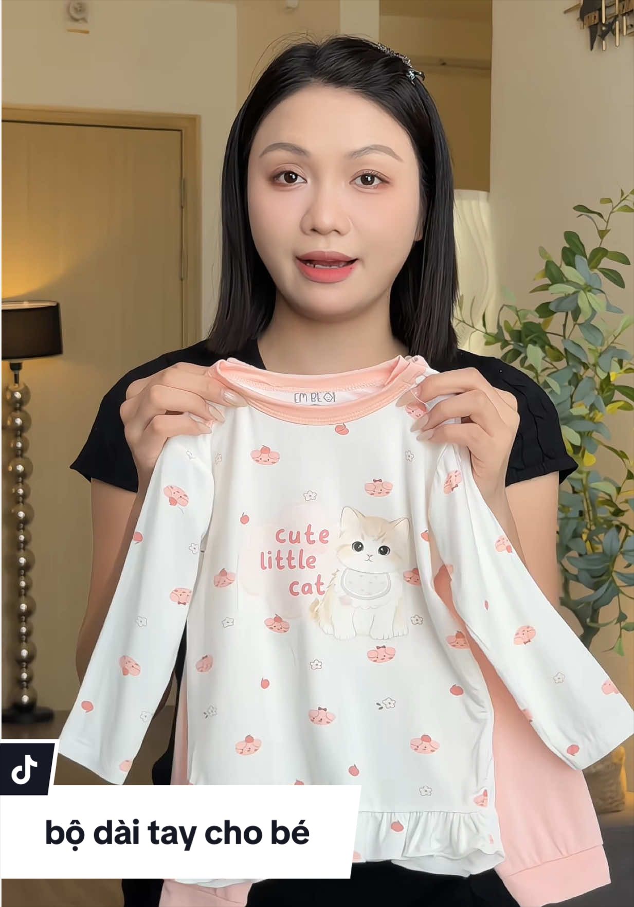 Bộ dài STYLE DRESS 2026 thun lạnh pettit mềm mại hoạ tiết xinh xắn #megiangcogu #bothudongchobe #bothunlanhchobe #quanaotreem #setbodaitay 