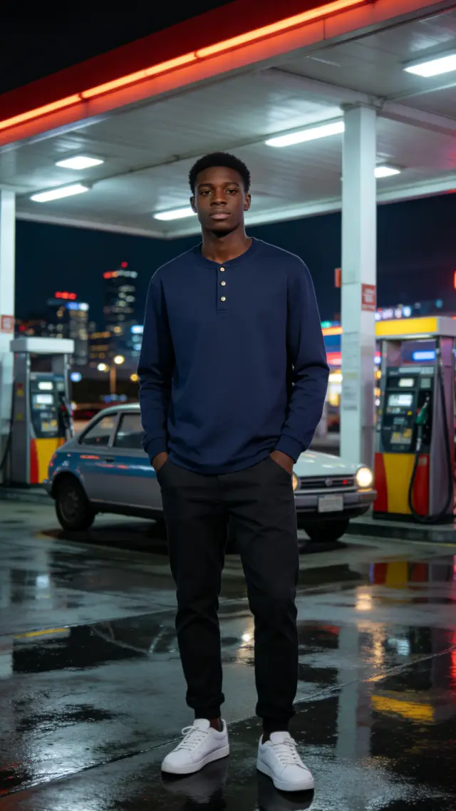 Men's long-sleeve T-shirt with a multi-button front placketand ribbed cuffs at the sleeves, casual layering top #fyp #foryou #TikTokShopBlackFriday #TikTokShopCyberMonday #spotlightfinds #fpy #tiktokshop #tiktokshoprestock #fouyou #Summervibes #tiktokshopsummersale #WeeklyDeals