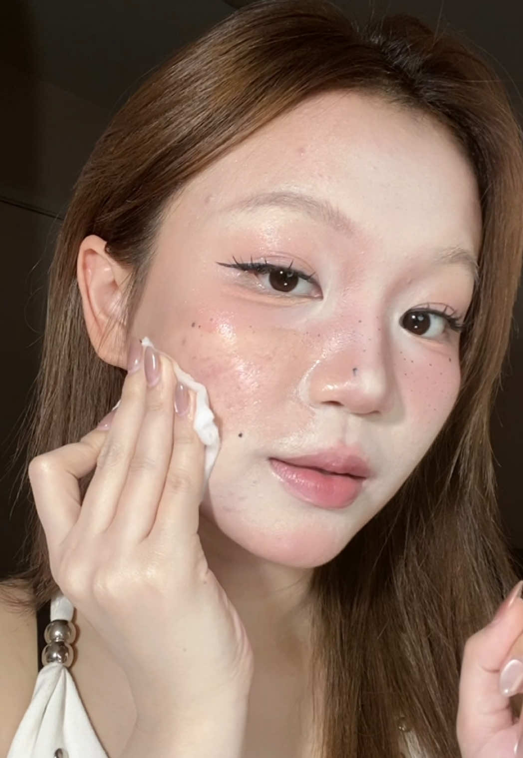 นิมใช้สีขาวสุดเลยนะอันนี้ #COLORKEYPinkMatteCushion #COLORKEYTH #COLORKEYTapsToPerfect #รีวิวคุชชั่น #รีวิวบิวตี้ 