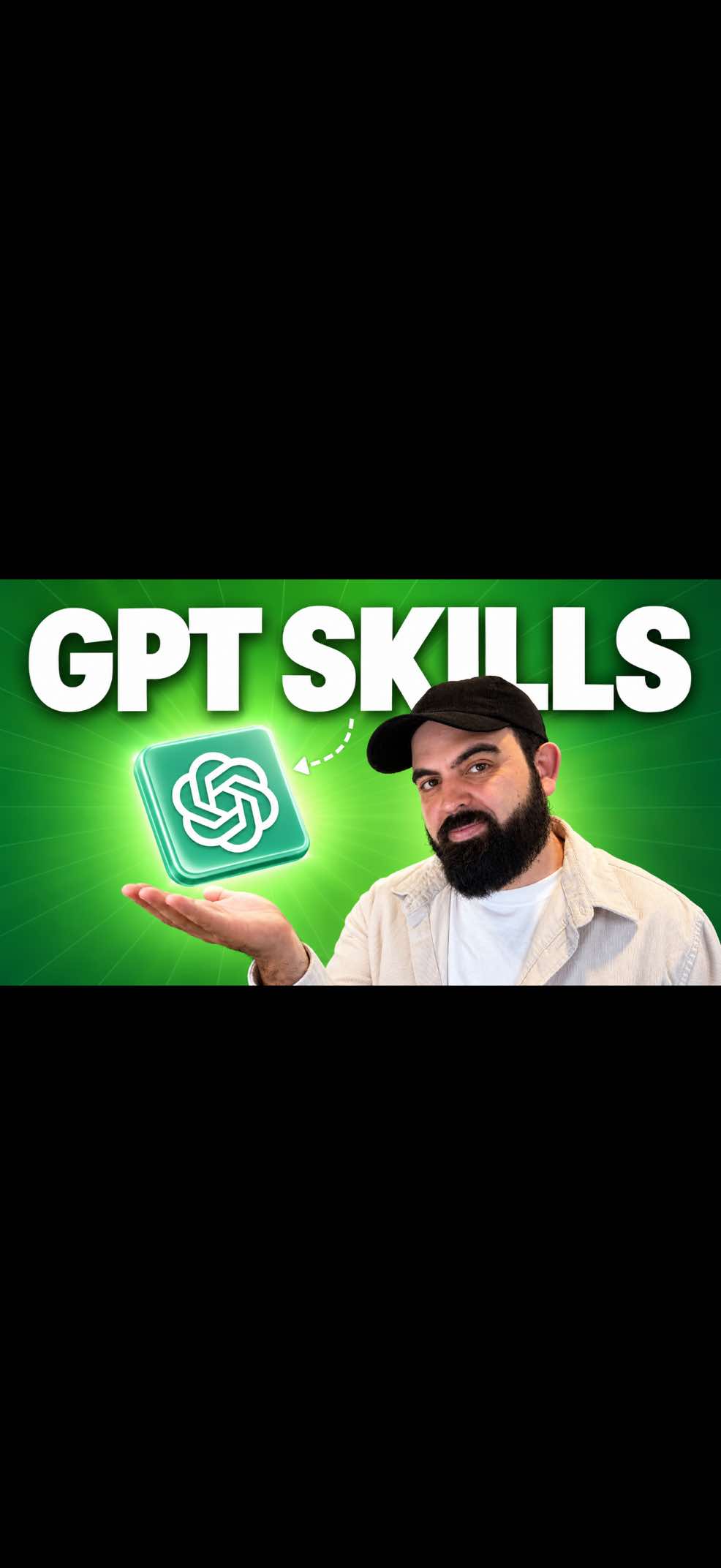 You don't know where the Skills tab is? Here's exactly how to install a .skill file in ChatGPT step by step. #AIWorkflow #AIContentCreation #ProfessionalAI #ChatGPT #ContentAutomation