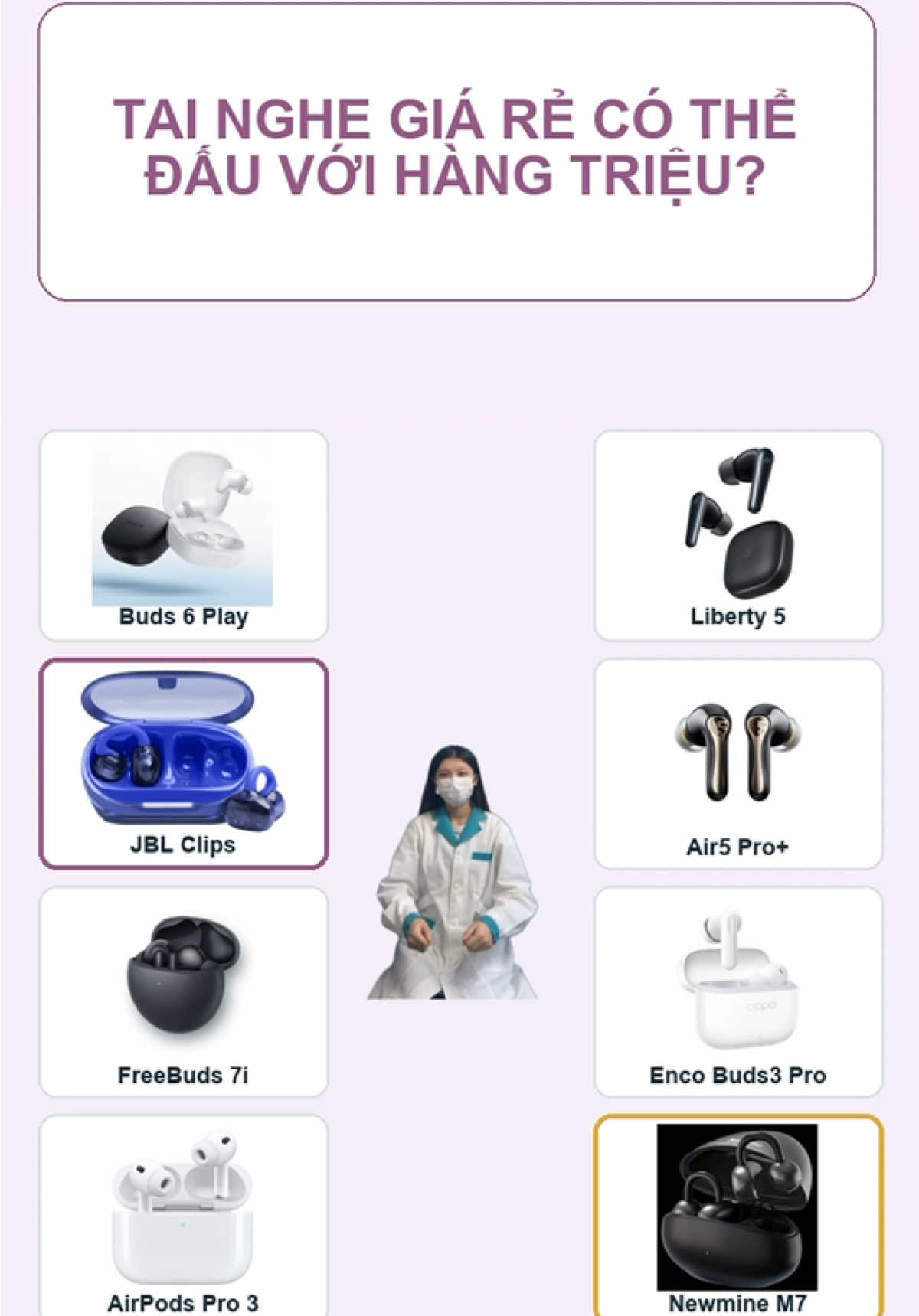 Tai nghe Bluetooth bình dân VS cao cấp! Khác biệt nằm ở đâu?#tainghebluetooth #tainghegaming #NewmineM7 #reviewtainghe #fyp