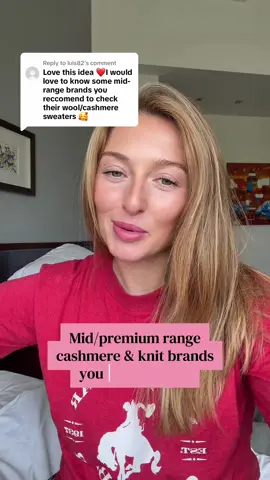 Replying to @luls82 remember that cashmere is an extremely valuable fiber and you're not just paying for the quality, but also how the animals and how the people are being treated. So I don't buy cashmere from fast fashion brands because logically speaking, cashmere can't be that cheap without cutting out certain parts in the production process. So these are more affordable but still by no means cheap. I put together a pretty big list of more brands and pieces I love on my ShopMy 🩷 @Nona the label @Soft Goat Cashmere @SOSUE #fashion #styletips #learnontiktok #timeless #elegant 