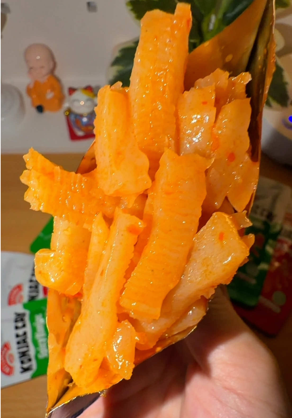 Snack khoai nưa 🤤 giòm rụm ăn cuốn v~~ 🫶🏻