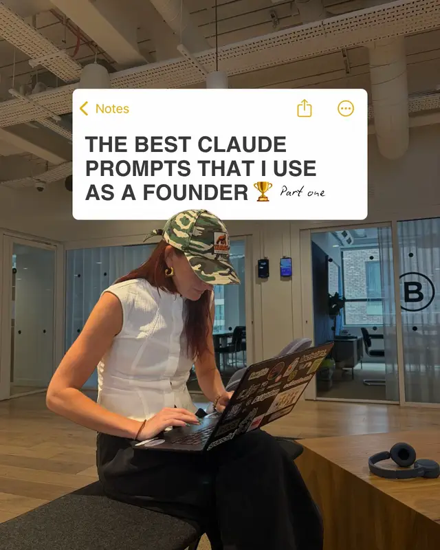 Save this video and drop us a follow for part 2 😮‍💨 #founder #founderlife #promptengineering #startup 