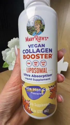 🚨 WAIT… WHY DOES THIS VEGAN COLLAGEN TASTE LIKE THICK CHOCOLATE SYRUP?! 🍫🤎 Guys, I’m not kidding… MaryRuth’s Maple Hot Cocoa Vegan Collagen Booster tastes SO GOOD! 😍 It’s rich, chocolatey, and gives cozy hot cocoa vibes! ☕🤤 ✨ 5 amino acids ✨ Vitamins C & E, zinc & copper ✨ Supports skin and joint health ✨ Liposomal liquid formula Beauty and wellness never tasted this delicious! 🙌🤎 🛒 Grab yours today! I have it linked in the cart below! 👇 #MaryRuths #VeganCollagenBooster #TikTokShopFinds #BeautyFromWithin #WellnessFinds