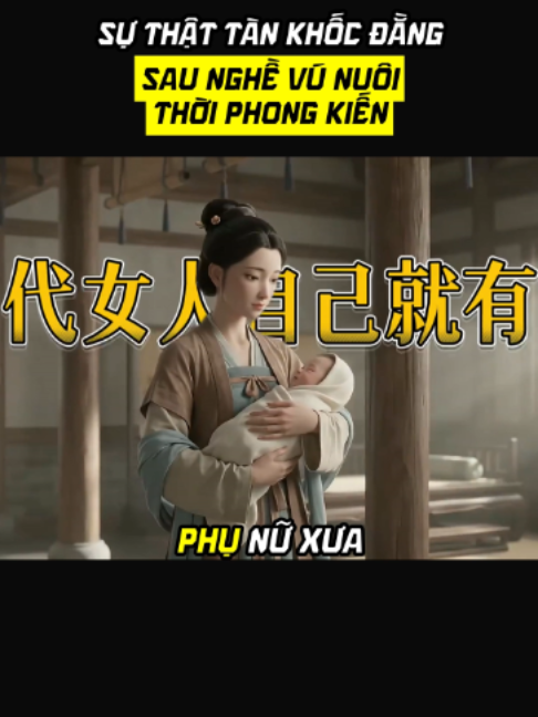 Sự thật tàn khốc đằng sau nghề vú nuôi thời phong kiến #lichsu #kienthuc #phongkien #fyp #learnontiktok #codai