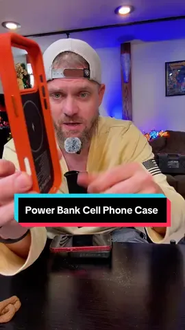 So it protects the phone and serves as the battery? What???? #powerbank #powerbankcharger #iphonecase #bfcm #tiktokshopblackfriday 