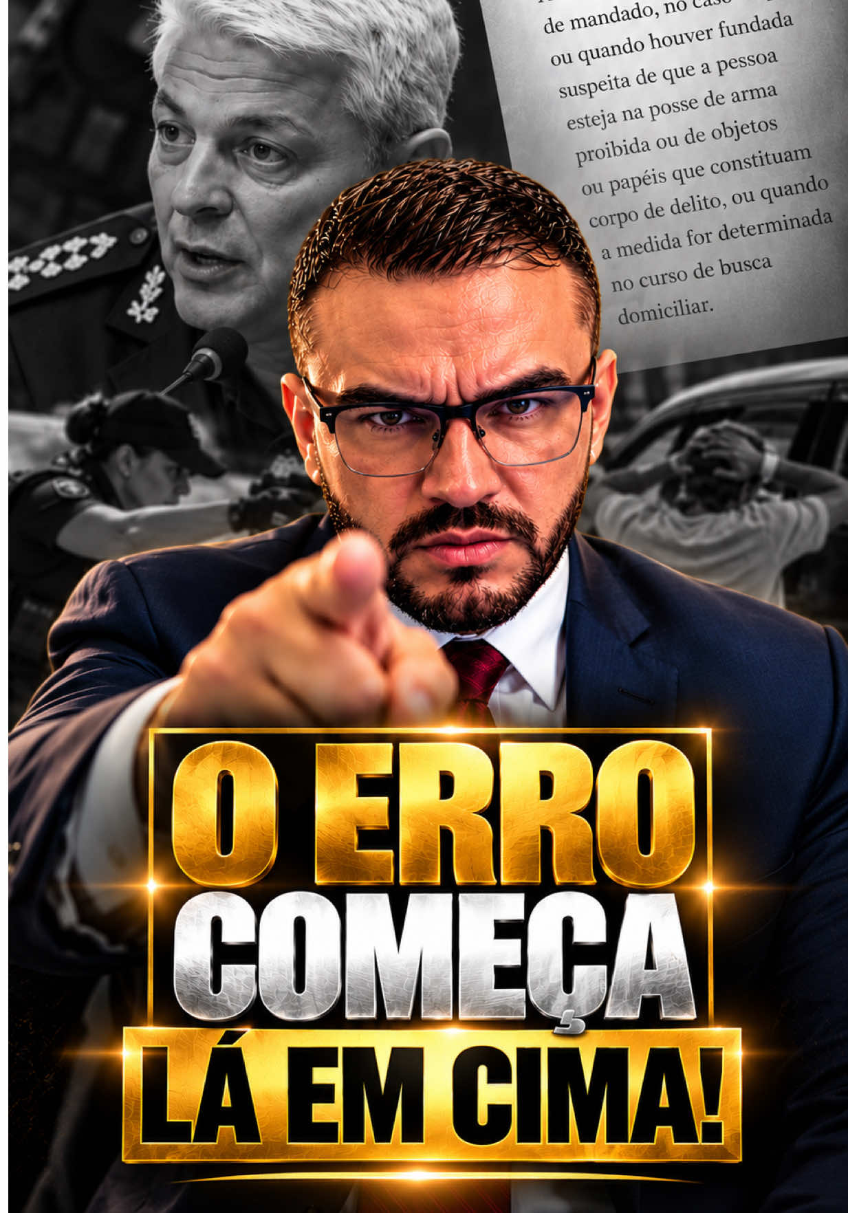 🚨 O ERRO COMEÇA LÁ EM CIMA! ⚖️ Quando um oficial ensina que o artigo 244 do Código de Processo Penal autoriza apontar uma arma para um cidadão simplesmente porque a abordagem é criminal, o problema é muito maior do que uma interpretação equivocada. Quem forma policiais precisa conhecer os limites da própria autoridade! O artigo 244 não traz essa autorização. Uma abordagem criminal não é um cheque em branco para intimidar ninguém! Uma coisa é agir diante de uma ameaça concreta. Outra é banalizar uma arma apontada para o rosto de quem não oferece resistência. Quando o erro vem de quem ensina, o risco chega às ruas! E você, concorda com esse oficial? 👇 Comente, compartilhe e participe desse debate! #AbordagemPolicial #AbusoDeAutoridade #DireitoPenal #DireitosDoCidadao #advocaciacriminal 