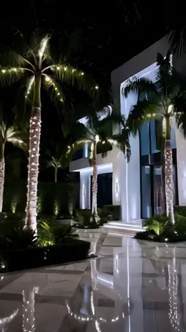 POV: you just unlocked the cleanest white mansion in Miami 😮‍💨 Wait for the star ceiling + that pool shimmer at the end #MansionTour  #Luxuryhomes #DreamHome #ModernMansion  #Fyp