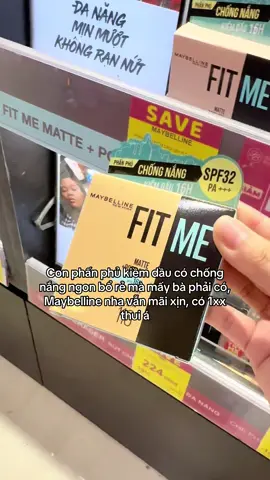 #cộngtácvớimaybelline #maybellinefitme #phanphuchongnang #xuhuong 