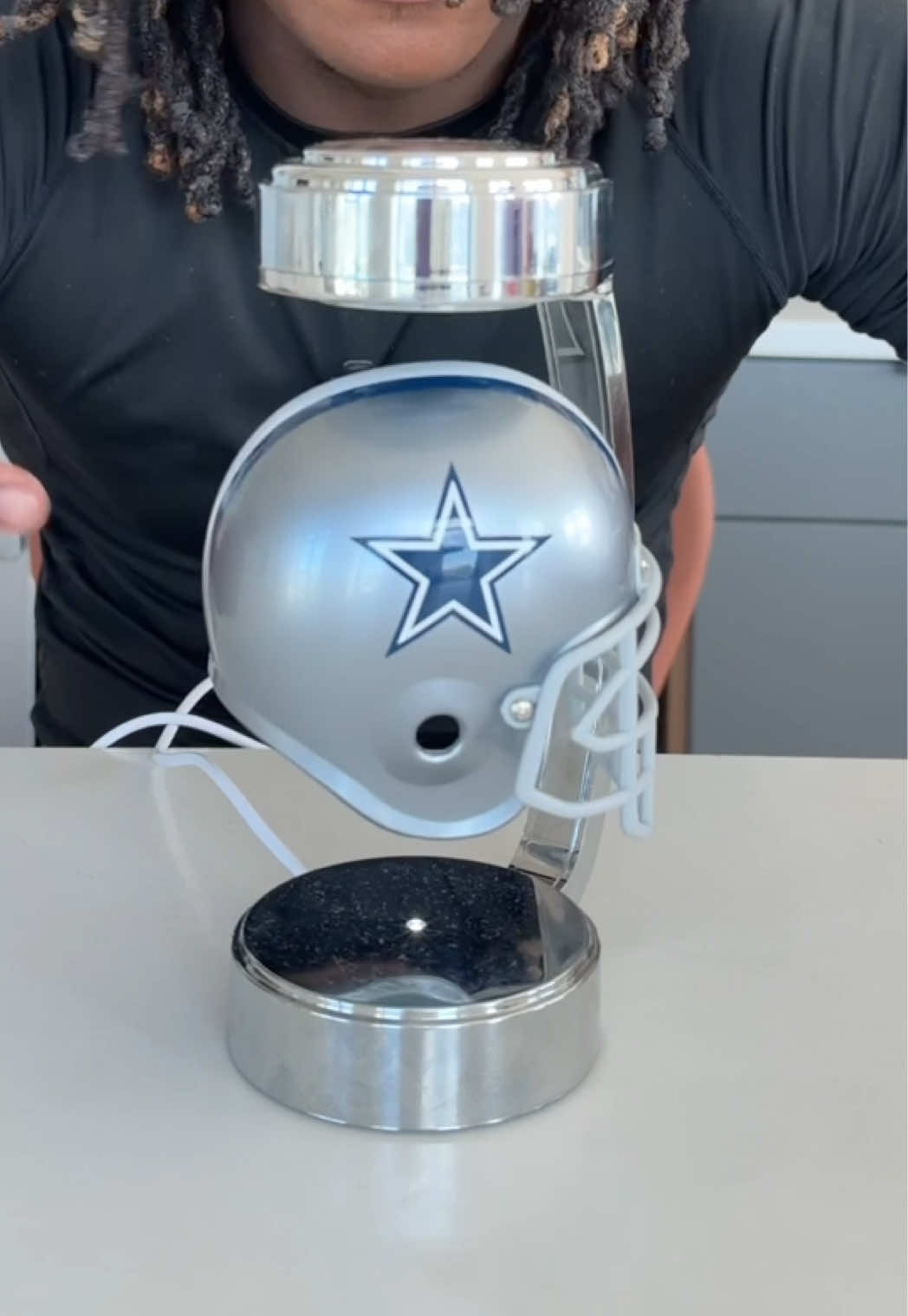 This makes the perfect gift for a football lover🏟️ #football #footballhelment #footballlover #falldeals  #giftidea