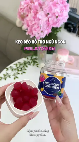 Kẹo dẻo hỗ trợ ngủ ngon Melatonin, vừa ngon vừa tốt cho sức khoẻ rất nên tham khảo nè👏👏 #keodeongungon #melatonin #ngungon #matngu #viral 