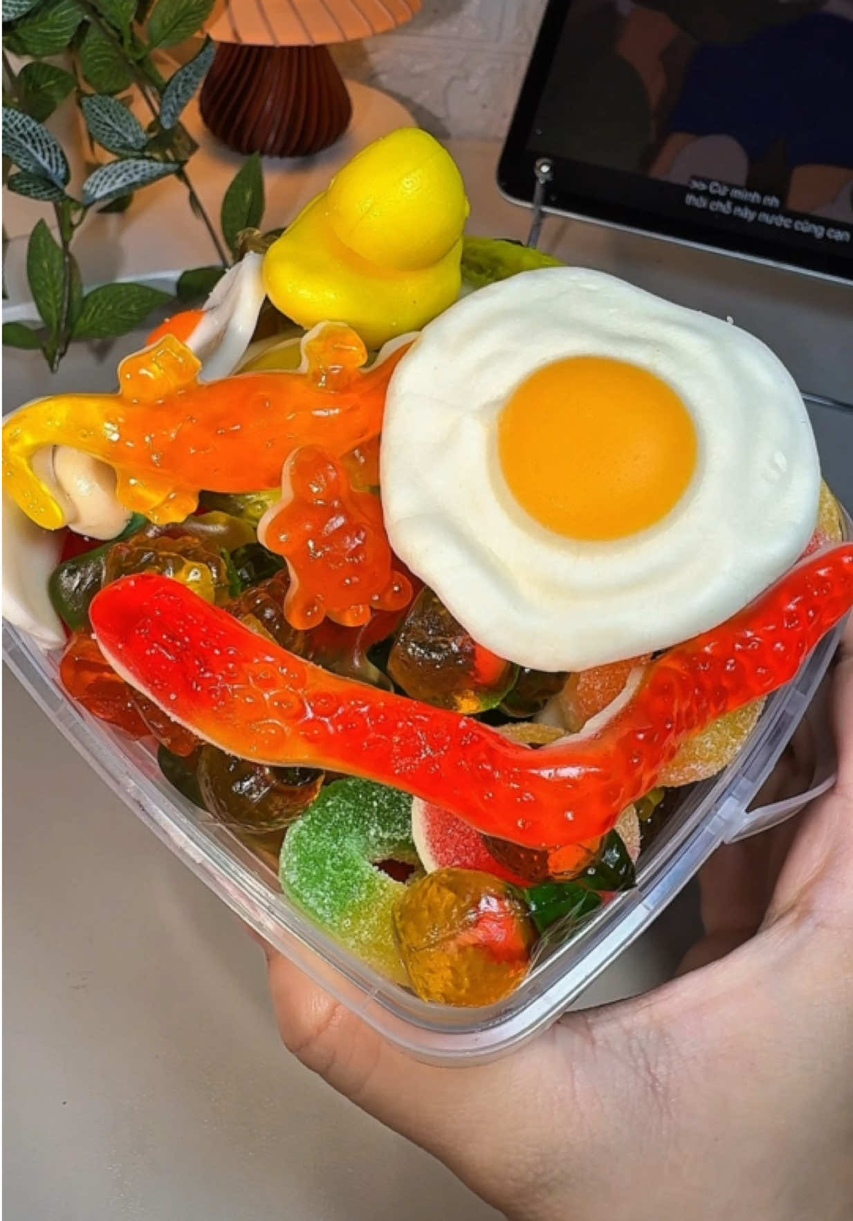Xô kẹo dẻo trái cây #xokeodeo #keodeotraicay #keodeochipchip #anvat #mebechinsu 