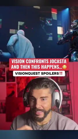 Vision confronts Jocasta in VisionQuest episode 4 #visionquest #marvel #mcu #ultron #avengers 