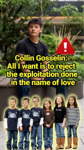 Collin Gosselin: All I want is to reject the exploitation done in the name of love. #TikTokScaryHorrorContest #celebritystory #collingosselin #jonandkateplus8 