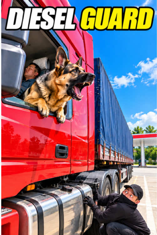 What Makes Dogs So Valuable to Truck Drivers?#TruckDriver #TruckLife #TruckCulture #foryoupage #Knowledge