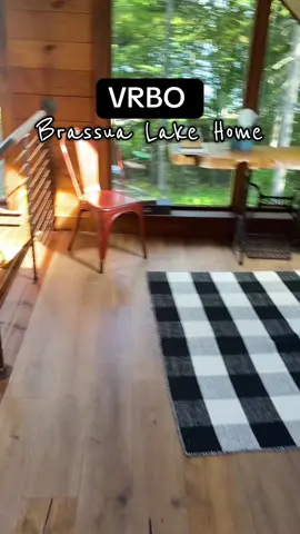 Maine log cabin on Brassua Lake #maine #vrbo #cabinrentals #camp #rental 