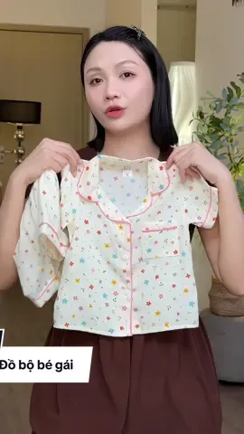 Bộ Pijama lụa cho bé gái mềm mịn dễ thương #megiangcogu #quanaotreem #dobobegai #setxinhbegai #quanaobegai 