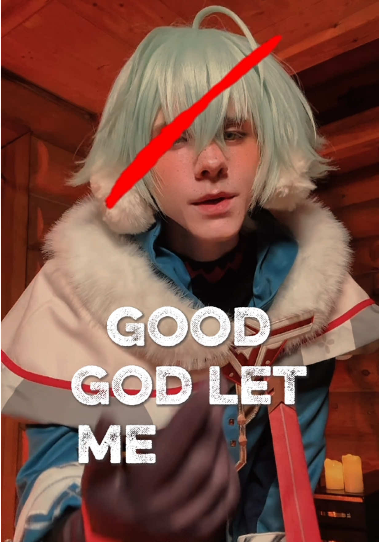 Have no idea what is this song about 🤞 #cosplay #GenshinImpact #alyosha #snezhnaya 