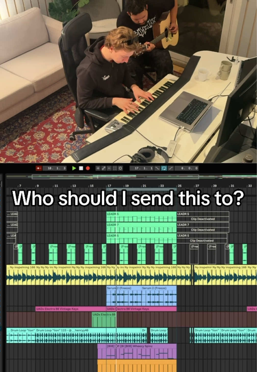 Tag who u hear on it! #davido #afrobeats #afropop #musicproducer #unrealesed 