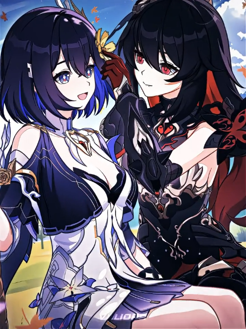 Happy late birthday again to my precious boss & seele <3 #Veliona #Seele #honkaiimpact3rd #mihoyo #veliora