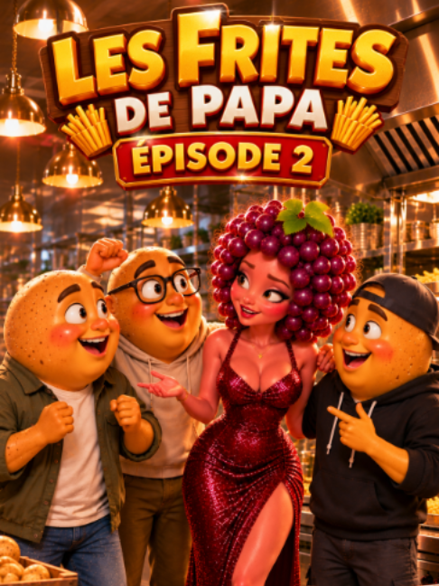 Histoire de fruits - Les frites de papa ! épisode 2  #brainrot #tiktokfrance🇨🇵 #histoiredefruit #fruitstory #FoodTok
