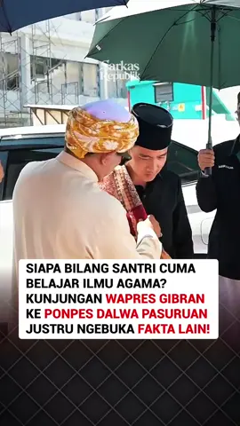 Kunjungan Wapres Gibran ke Ponpes Dalwa Pasuruan justru ngebuka fakta lain! #jhzmt113 #wapresgibran #maswapres #gibran #gibranrakabuming 