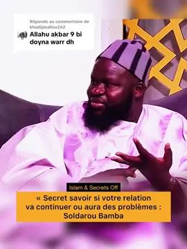 Réponse à @khadijasaliou262 Secret savoir si votre relation  va continuer ou aura des problèmes 😱