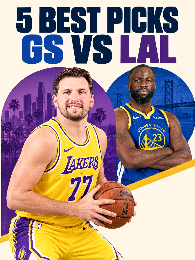 Warriors vs. Lakers Picks (NBA Wednesday) #NBA GSW vs. LAL Locks Today NBA Props for Wednesday