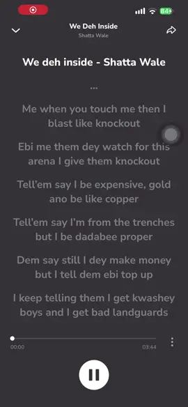 Shatta Wale-We Deh Inside 🔥🔥🔥💯❤️🙏#shattamovement4lyf🇬🇭🇬🇭🔥🔥🔥🔥 #shattmovementfans🤟🎙️🎙️ #shattawaleking #fypfyypシ゚viral #fypfyypシfyp @Shatta wale @😾🐉  мＡᒎ𝑜я➀  🐨💥 @jheysi_bless6 @lyricvault09 