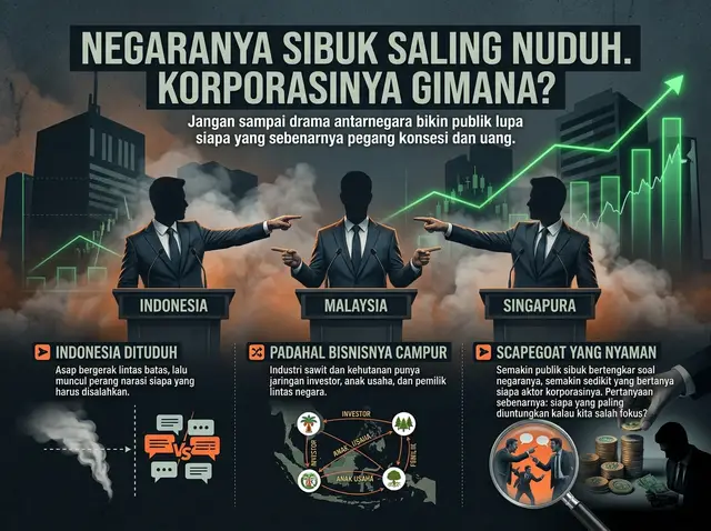 indonesia bukan negara yang sempurna, tapi kali ini penyebabnya bukan dari kami. cek sendiri perusahaan negara kalian!! #karhutla