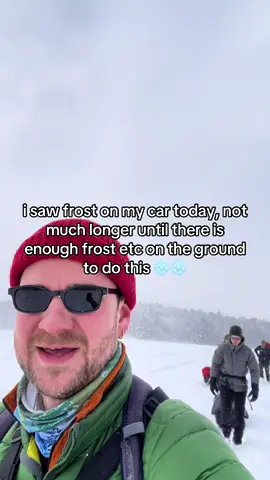 almost time to load up too much stuff into a sled and drag it long distances  #winter #wintercamping #camplife #Outdoors #camp