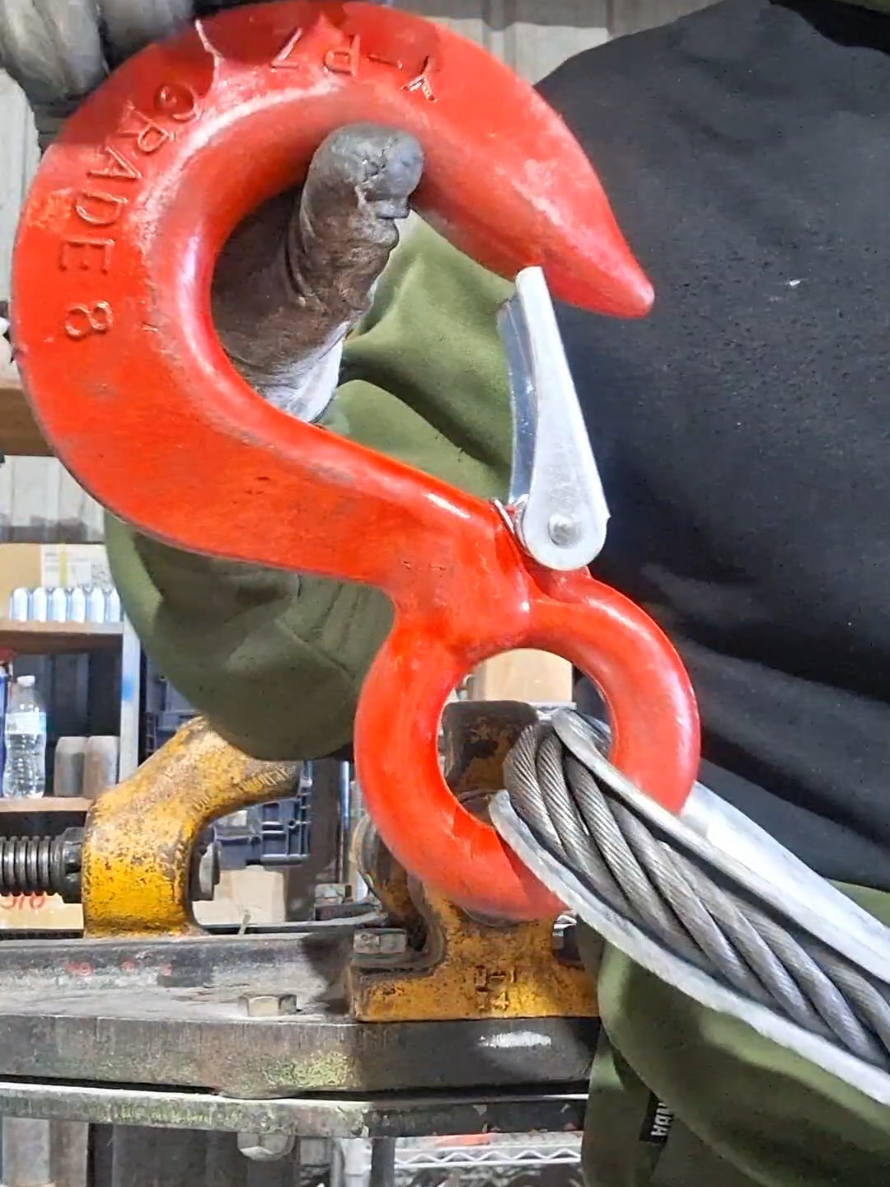 Wire rope sling fabrication 💯 #fyp #trending #youtubeshorts #viral #viralvideo 