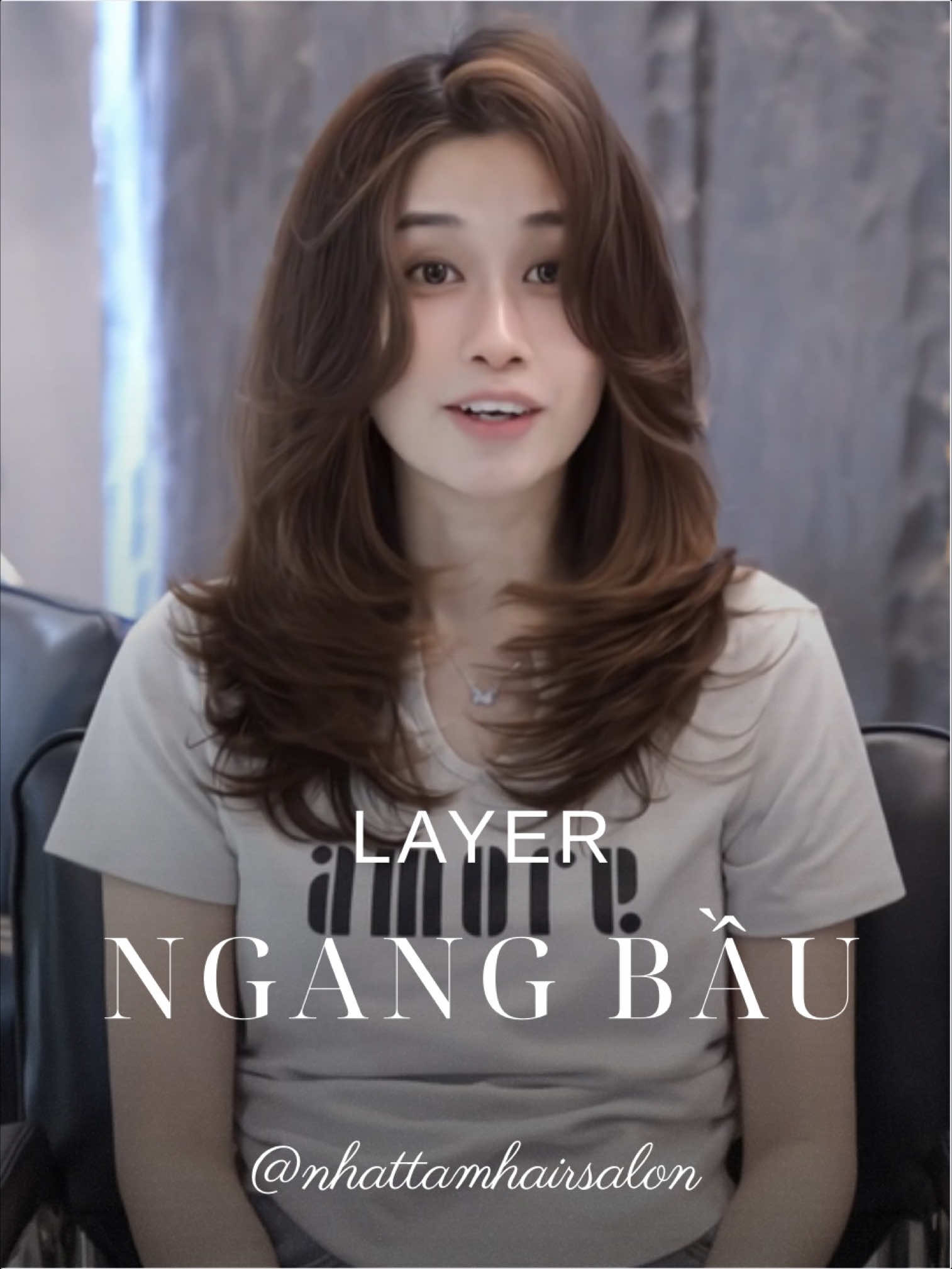 Layer thì đã quá quen thuộc với chị em rồi, nhưng để tìm được đúng salon, đúng tay thợ cắt ra kiểu layer chuẩn form, ôm mặt và đẹp ngay cả khi không tạo kiểu thì không phải dễ đâu nha! 🖤 #nhattam #nhattamhairsalon 