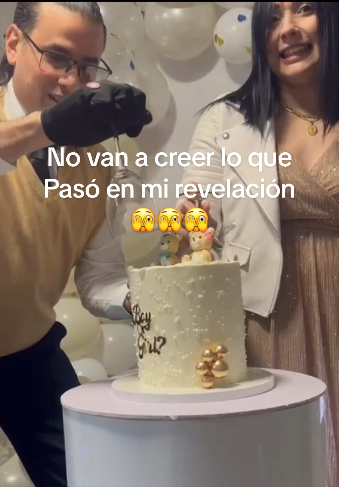 #revelaciondegenero #genderreveal #maternidadreal #funny #paratii 