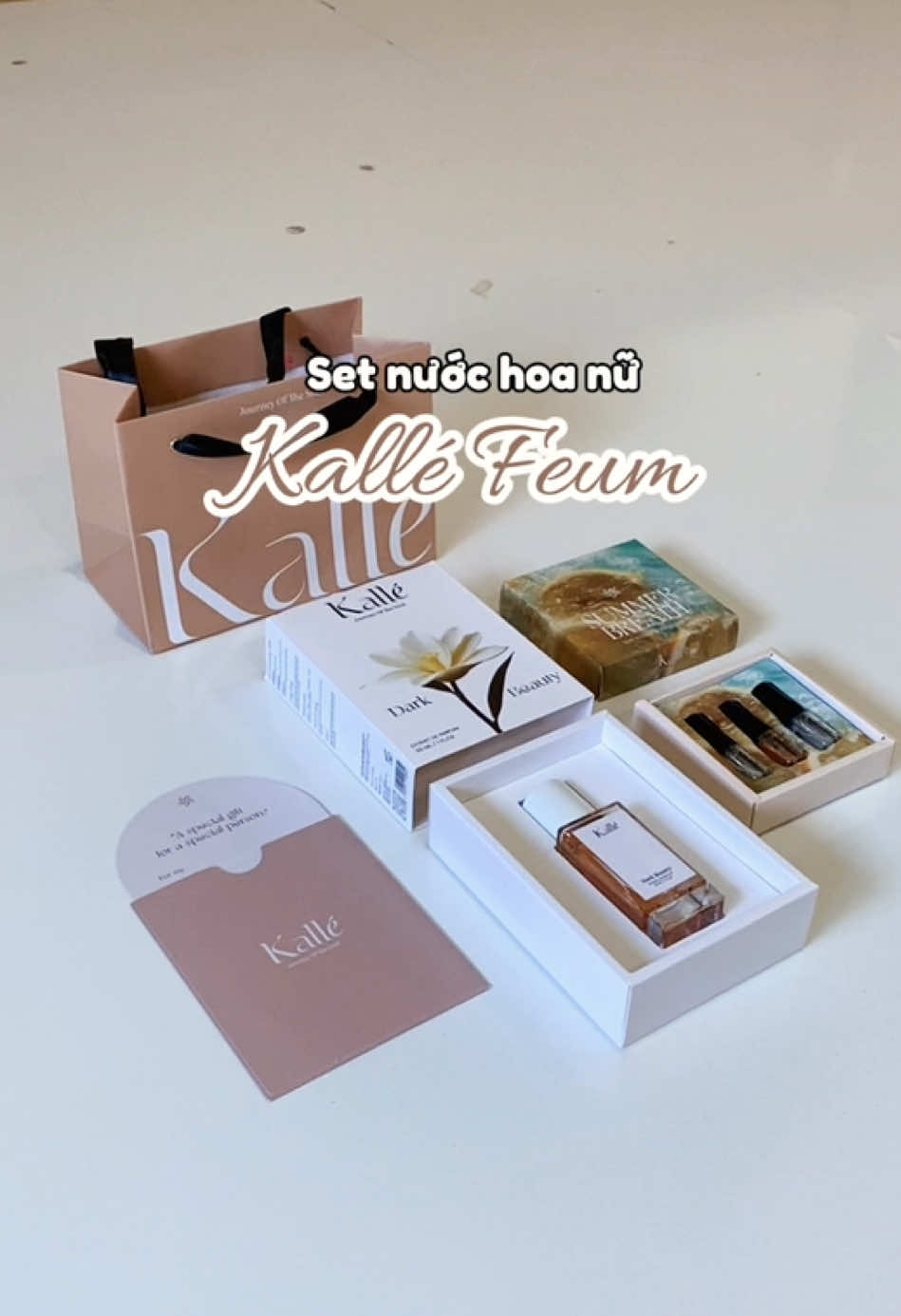 Set nước hoa nữ của Kallé Feum  #kallefeum #darkbeauty #nuochoa #perfume #xh @kallefeumvn 