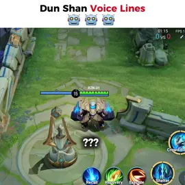 Dunshan's voicelines are something else😂 #HoK #HonorofKings #HOKAnniversary 