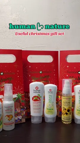 Affordable Christmas gift set from Human Nature ᥫ᭡ #humannature #christmasgifts #christmasgiftideas 