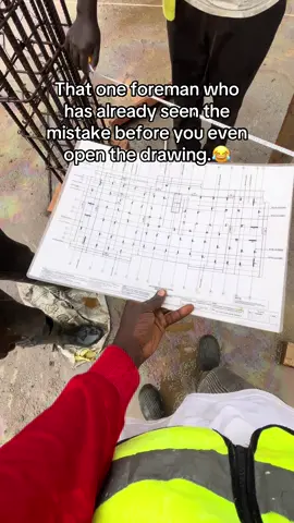That one fundi who has already seen the mistake before you even open the drawing 😂 One thing site keeps teaching me is not to underestimate practical experience. You can know the theory and still meet someone who has seen the same problem dozens of times before. The smart move is not pretending you know more. Check the drawing. Listen. Ask why. Then verify. #harryconstructs #sitework #civilengineering #youngengineer #constructionlife