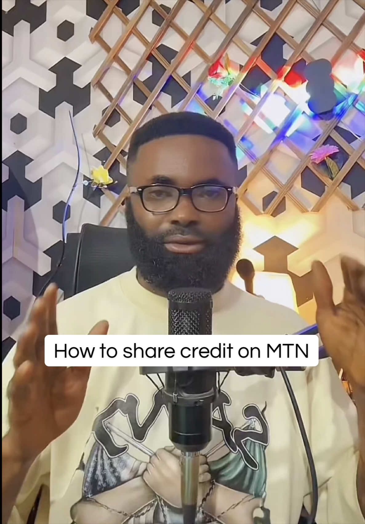 How to transfer credit for other sim. For educational purposes only. #MTN #mtnghana #KwekuSmartTV 