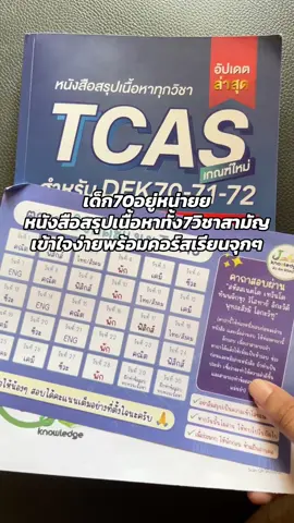 หนังสือเตรียมสอบ7วิชาสามัญ#dek70 #Tcas #alevel #Jknowledge #fyppppppppppppppppppppppp 