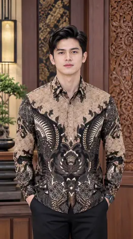 kemeja batik pria dewasa slimf#kemeja #batik #pria #fyp 