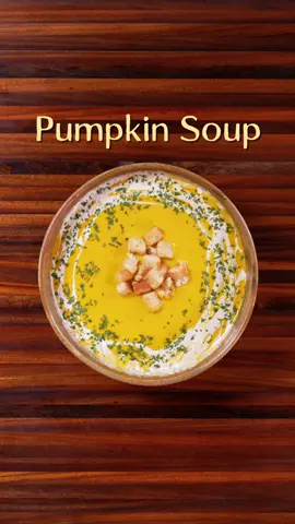 🎃 Pumpkin Soup | Soups so good it can cure any sickness Ep. 34 I’m nominated for Food Creator of the Year at the TikTok Awards SEA! 🇵🇭 You can vote daily—and if we win, the top comment decides what diabolical soup I’m making next. 🫠 INGREDIENTS: Pumpkin Soup: - 1 kg squash, peeled and cubed - 3 tbsp olive oil - ¼ cup butter - 15-20 cloves of garlic, chopped - 1 white onion, chopped - Chicken broth as needed - 2-3 cups cooking cream - salt & pepper to taste - 1-2 tbsp of fish sauce INSTRUCTIONS: - Toss the cubed kalabasa with olive oil and spread evenly on a baking tray. Roast until tender and lightly browned. - In a pot, melt the butter and sauté the garlic and onions until softened and fragrant. Add the roasted squash and stir everything together. - Pour in enough chicken broth to cover the squash, then bring to a simmer. Season with patis and black pepper. - Blend the mixture. Return to the pot and stir in the cooking cream over low heat. Adjust seasoning. - Ladle into a bowl and finish with a drizzle of cream, chopped parsley, and croutons. Enjoy! #TikTokAwardsSEA #PumpkinSoup #Kalabasa #ASMR #CookingASMR