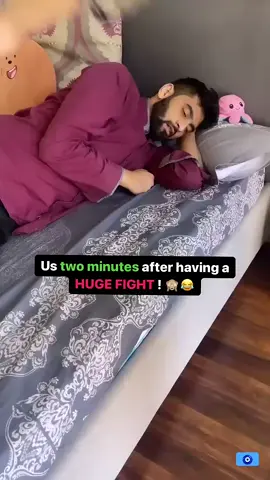 POV: You two minutes after having a massive fight with him 😂❤️ #CoupleGoals #HusbandWife #RelationshipHumor #CuteCouples #TrendingShorts 