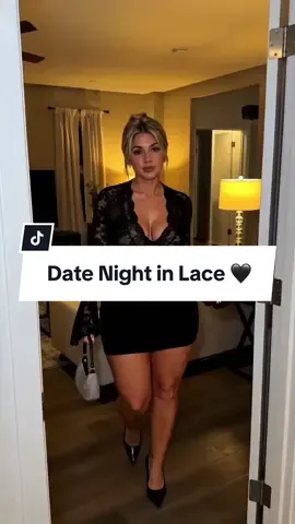 A little lace, a flattering fit, and all the date-night vibes. 🖤✨ Your next party look starts here!#LaceDress #BodyconDress #DateNightOutfit #PartyStyle #WomensFashion