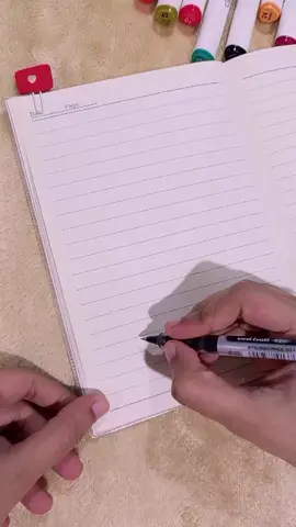 Cute Note Book Decorate Idea For School Project 