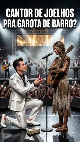 Ela subiu no palco coberta de barro e o cantor riu na cara dela. Prometeu 100 mil reais e um casamento se ela cantasse bem… 🎸😢 Quando o violão começou, a arena inteira calou. Qual foi a pior vez que te julgaram pela aparência? Conta aqui embaixo. Manda pra quem precisa lembrar disso e clica em seguir para a próxima história. ➕ #superação #música #violão #emocionante #viral