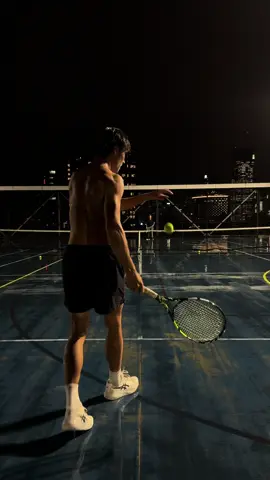 You + me, tennis? 🦇