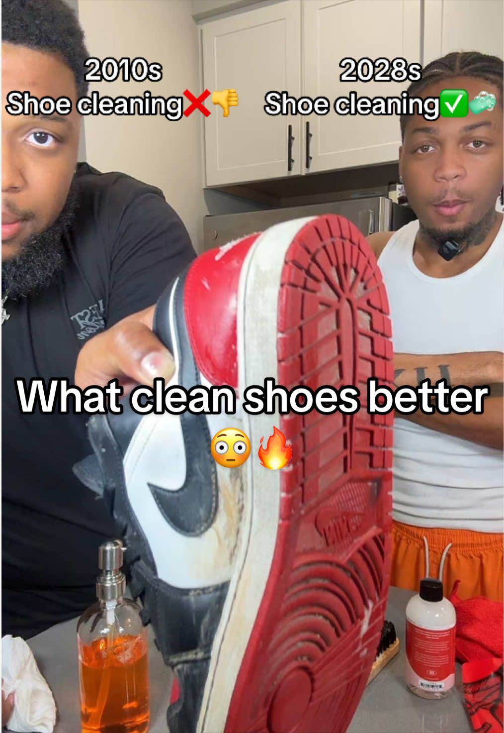 Which one would you use to keep your shoes looking brand new? 🔥🧼